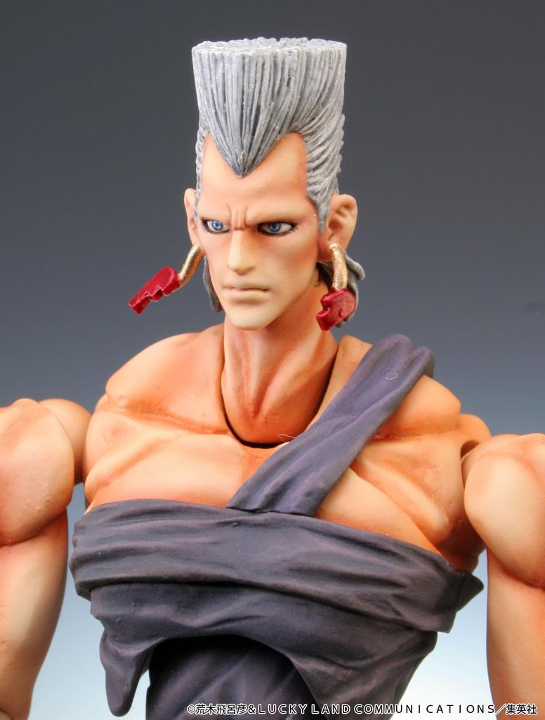 Super movable figure Bizarre Adventure Part Polnareff approximately 160mm painted movable figure "JoJo's 3" J.P. PVC&ABS&Nylon