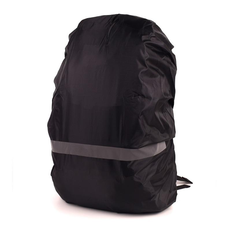 Waterproof Backpack Rain Cover With Night Safety Reflective Strip Rain Dust Proof For Outdoor Hiking