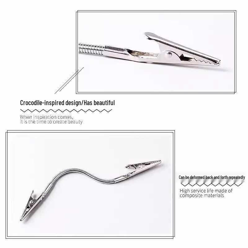 Magnetischer Doppel-Mückenkerzenhalter mit Krokodilklemmen für den Innen-/Außenbereich