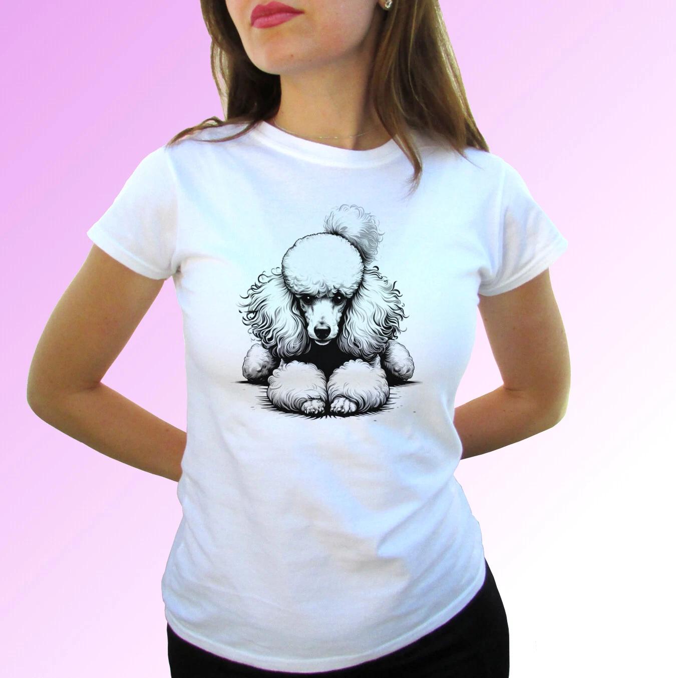 Poodle kids boys T-Shirt dog tee animal top design art gift s s kids baby sizes 160