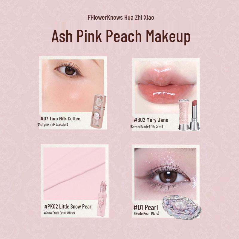 Flower Knows Makeup Set: Blush, Lip Glaze, Concealer, Eyeshadow - Perfect New Year Gift for Her