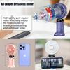 Handheld Mini Fan 3000mAh Foldable Portable Desk Outdoor Neck Hanging 5 Speed USB Rechargeable Fan Phone Stand Display Screen