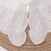 Removable Women Fake Collar Lace Detachable Collar Elegant Embroidered Ruffle Collar  Wedding