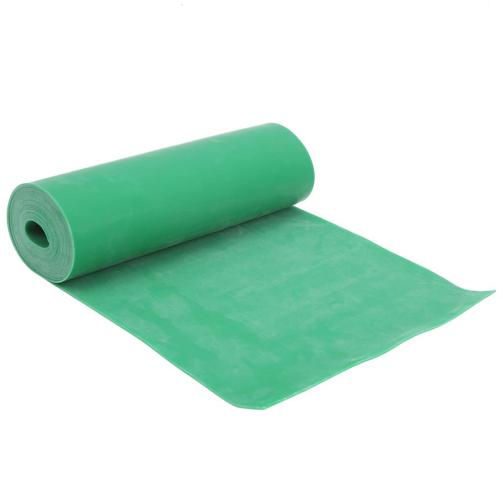 Latex Frostschutz Schleuder   Flaches Gummiband Zubehör 150mm Breite Grün(0,7mm x 2m )