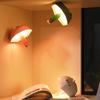 Paraguas Mini luz nocturna Usb recargable estudio lectura libro luz linterna portátil lámpara de noche pegatina magnética lámpara de escritorio