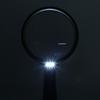 1.8X 5X Lens Magnifying Glass Battery Powered 3LED Handheld Magnifier for Reading