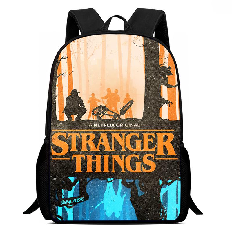 Monster Story Schoolbag High Definition Multi-Function Oxford Lightweight Backpack