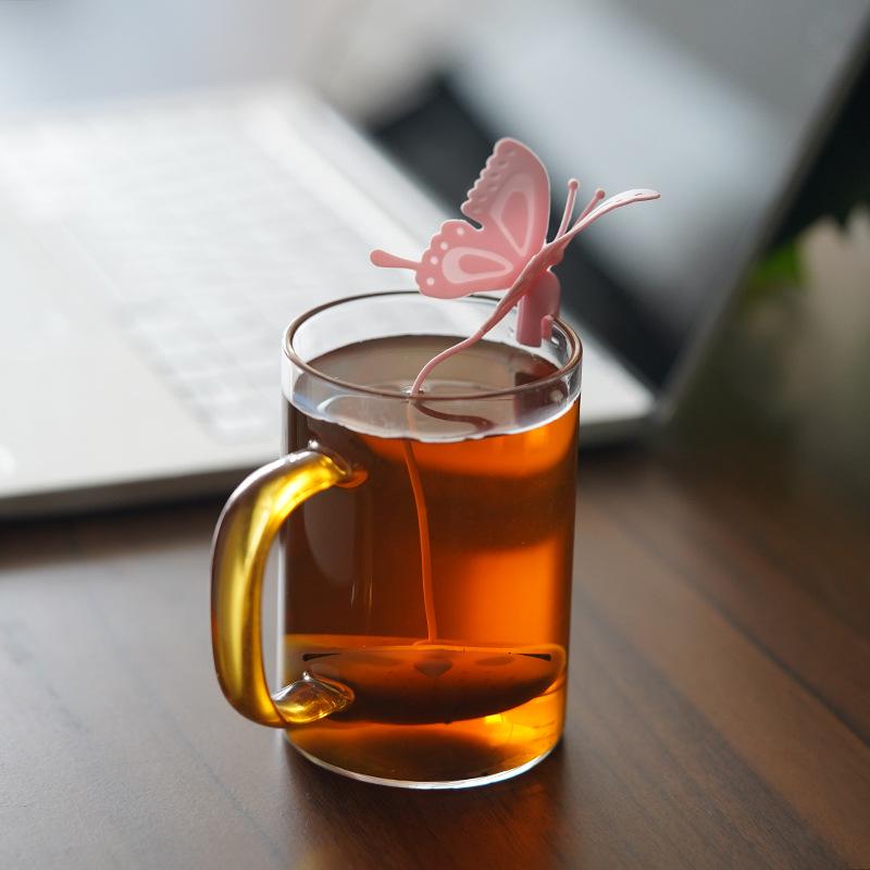 Butterfly Silicone Tea Infuser Set - Creative Tea Strainer and Filter Gift