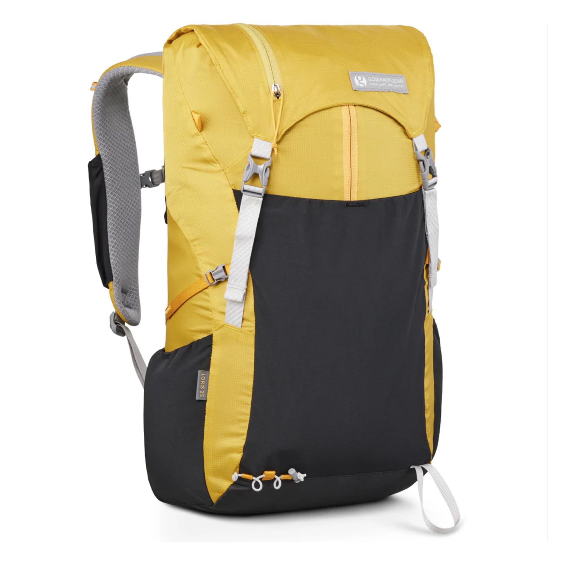 Gossamer Gear Loris 25 л Желтый Ультралегкий рюкзак для пешего туризма, альпинизма, кемпинга, треккинга, ежедневного использования, школы и путешествий - Минималистичный дизайн