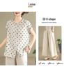 2025 Plus Size Cotton Linen Retro Slimming Pants Summer Set for Women