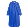 Xitao Casual Hollow Out Folds Long Sleeve Women Dress DMJ2729