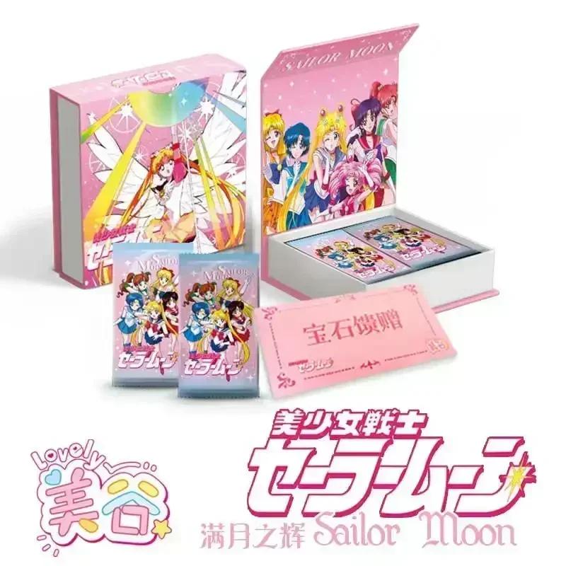 Sailor Moon Card Red Card Universe Chapter Tsukino Usagi Luna Takeuchi Cute Princess Anime Collection Card Toys Gifts