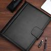 Professional Budget Planner Cover Budget Management Tool A4 Zippered Closure Design Organizers PU Leather Materials