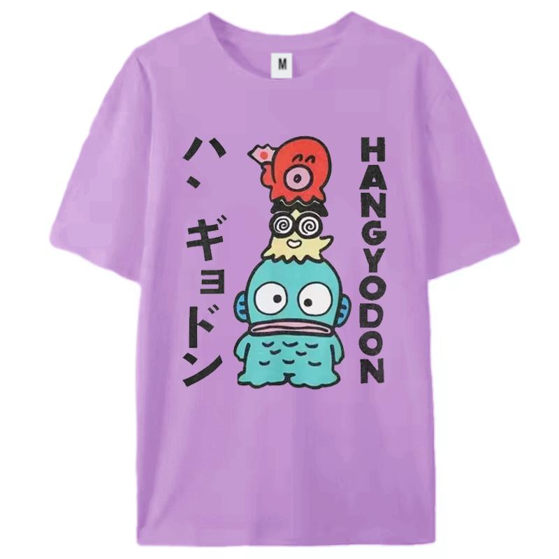 Hangyodon Japanese for Men Women T Shirt Vintage Tee Shirt Short Sleeve O Neck T-Shirts Summer Clothes Y2k Top Women Clothing