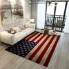 American Flag Star Stripe Outdoor Carpet Anti Slip Washable Floor Rug for Patio Living Room Home Decor