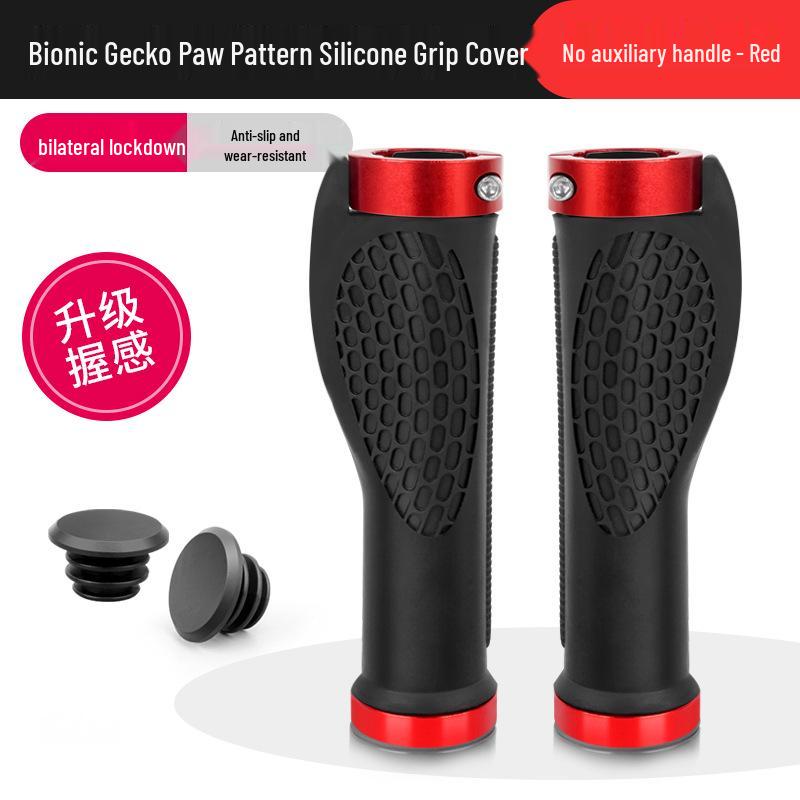 Poignées de Guidon en Caoutchouc Bullhorn pour VTT - Accessoires d'Extrémité de Guidon de Vélo