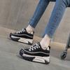 Fashion Hot quality 7cm Genuine Leather Platform Wedge Women Spring Well-fitting Autumn New Chunky Sneakers Shoes Breathable Comfortable