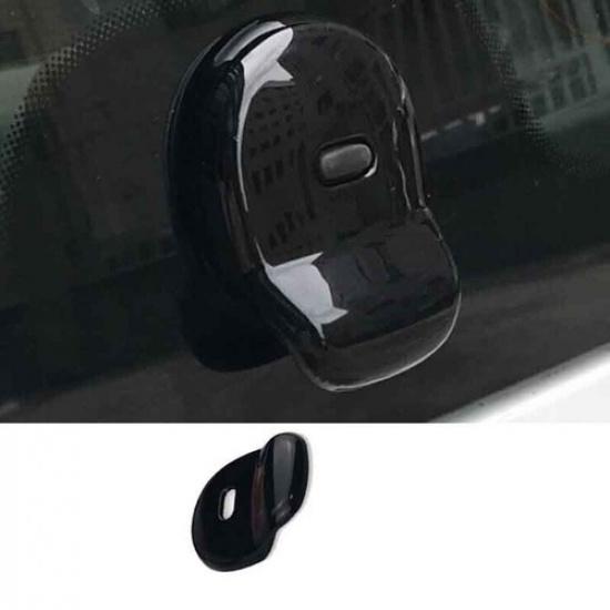 2015-20 For Benz Smart Fortwo Cover Trim ABS Black Back Door Tailgate Handle