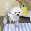 Dog Spring and Autumn Four-legged Stretch Cotton Puppy Pajamas Rabbit Collar Four-legged Home Clothes