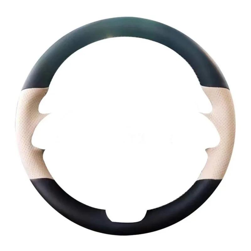 

100% Fit For Jaguar XF 2008-2015 XK XKR-S XKR 2006-2011 Auto Parts Hand-stitched Yellow mark suede car steering wheel cover