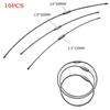 1,5/2 mm Stålvajer 10 st Cirkel Handverktyg Ögla Gadget Bärbar
