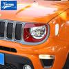 JIDIXIAN Fit for Jeep Renegade 2019-2026 Car Headlight Light Lamp Protective Decoration Cover Exterior Accessories