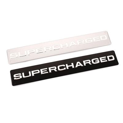 Car Sticker Supercharged Emblem Badge Decals