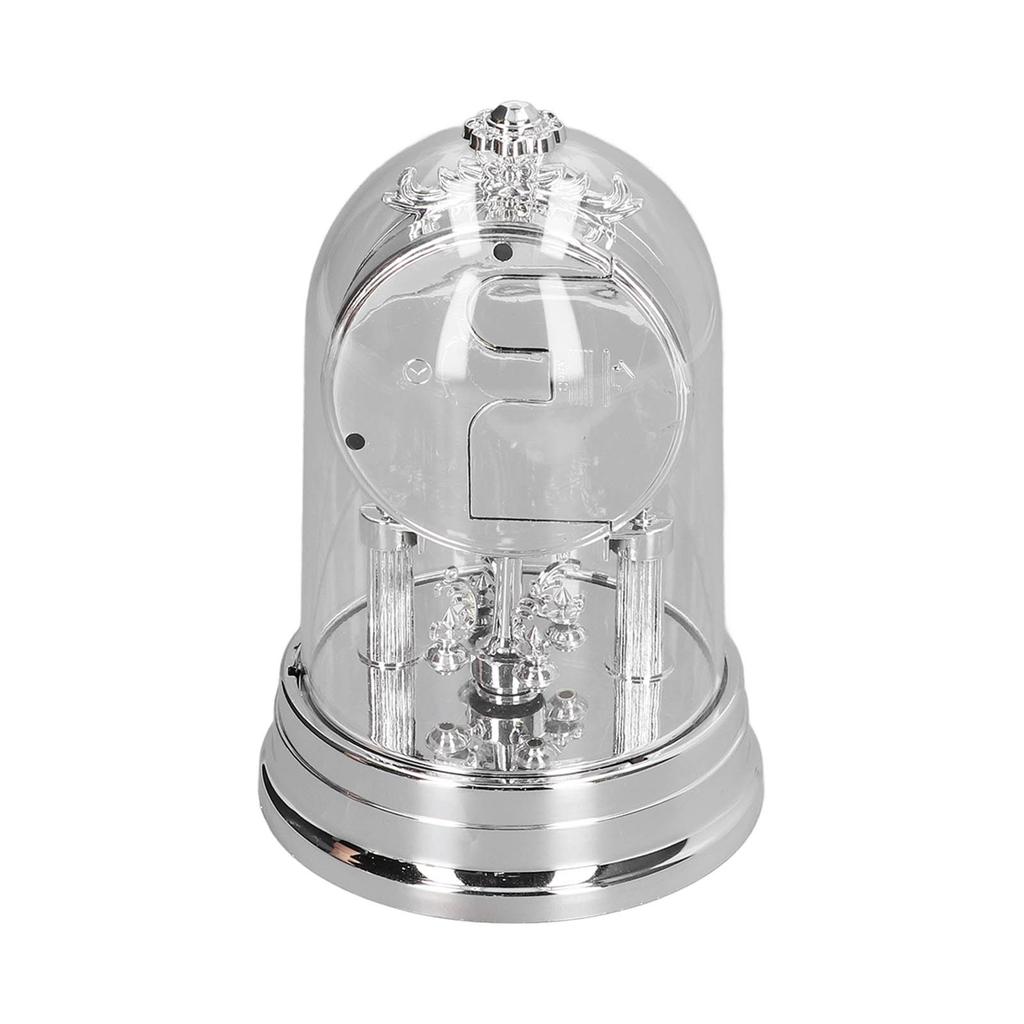 Desk Clock European Style Quiet Environment Internal Rotation Home Decoration for Living Room