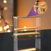Acrylic Storage Cases with Lights, Dust- Proof Storage Boxes for Toys, Car Models, Souvenirs Storage and Display, 3 Colors