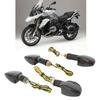 4PCS Motorcycle Turn Signal Light Front and Rear Waterproof Bright Light   Replacemen for