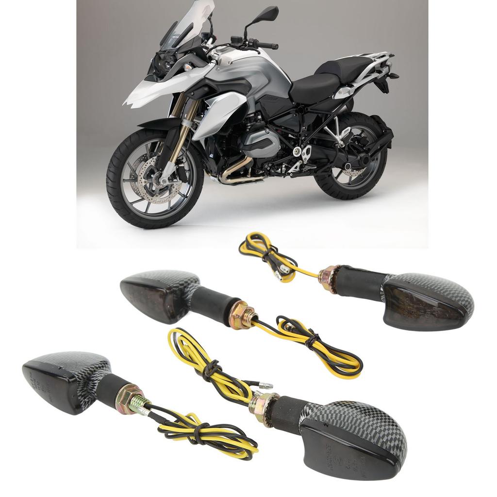 4PCS Motorcycle Turn Signal Light Front and Rear Waterproof Bright Light   Replacemen for