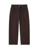 Beoteunseoul Gorpcore Double Knee Webbing Belt Cotton Pants (3 Colors)