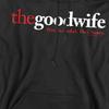 The Good Wife Mens Logo Hoodie
