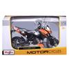 Maisto 1/12 Scale KTM 690 Duke Orange / Diecast Model Car, Motorcycle, Finished Model 9265