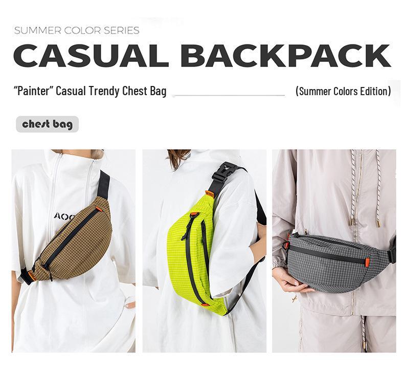 2025 Japanese-Style Cute Casual Crossbody & Waist Bag - Fresh, Sporty & Sweet Shoulder Bag