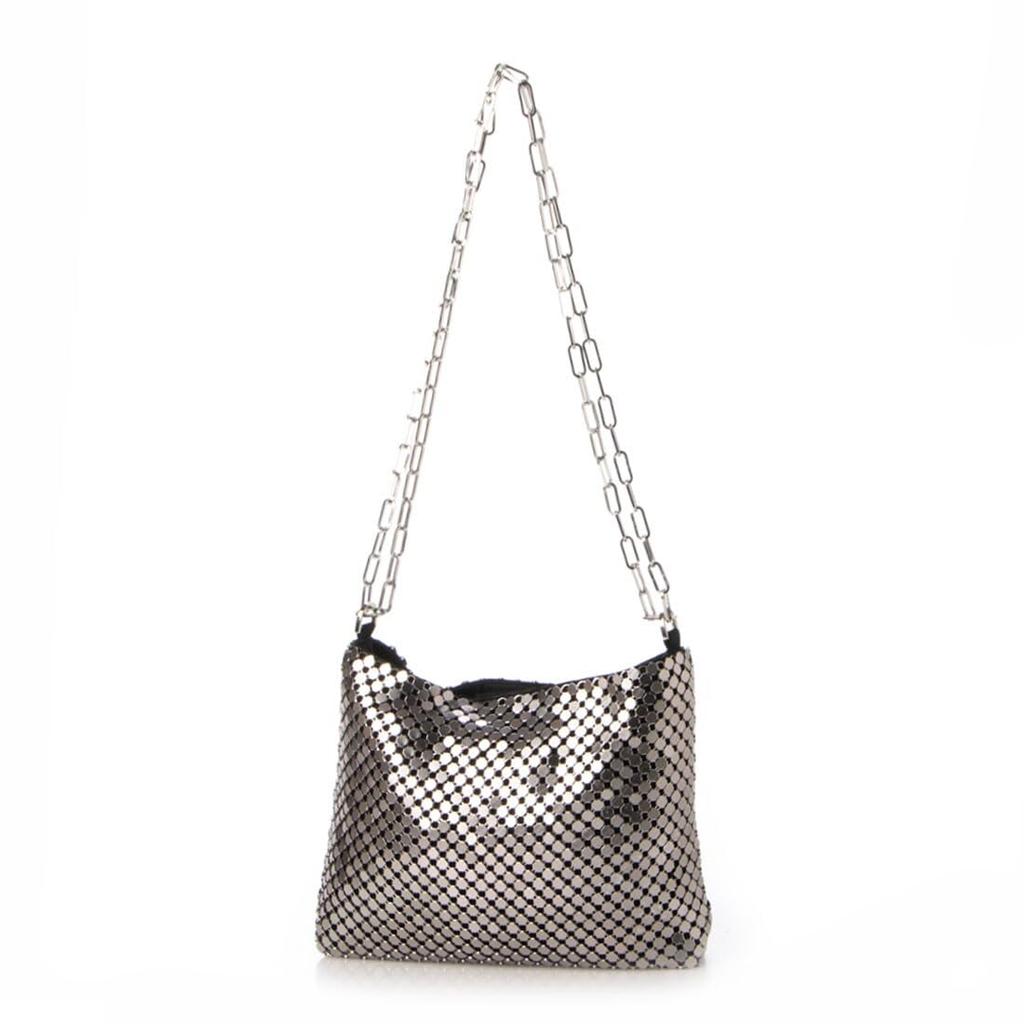 Evol Women's 2-Way Metal Handbag IU5148 SV