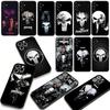 The Marvel Punisher Skull Case for Motorola Moto G54 G05 G24 G55 G75 G9 G85 G15 G57 G86 Power Edge 50 30 Ultra Fusion neo Pro