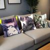 Juufuutei Raden Animation HHololive Pillow Case Fashion Square Pillowcase Bedroom Sofa Room Ins Decoration Leisure