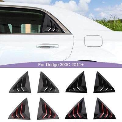 Rear Window Shutter Decoration Stickers For Chrysler 300/300C 2011 Up Car Exterior Accessories