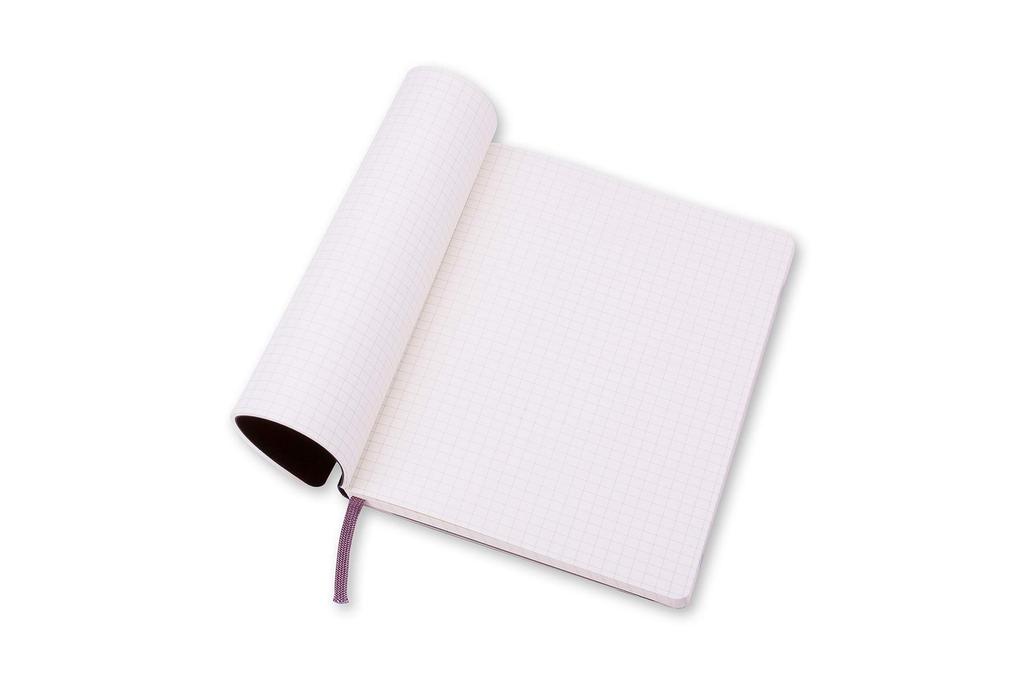 Moleskine Classic Notebook Soft Cover Grid XL Size wide x 25cm Black QP622 (19cm long)