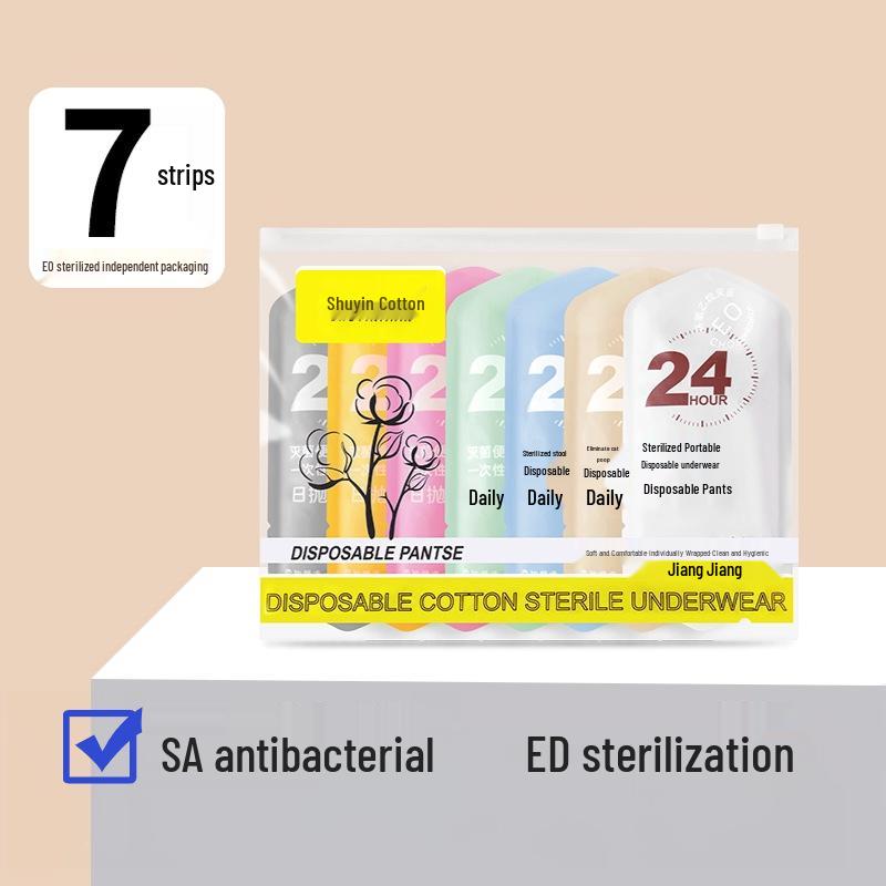 Portable Women's Disposable Briefs - Travel & Maternity, Wash-Free, Plus Size