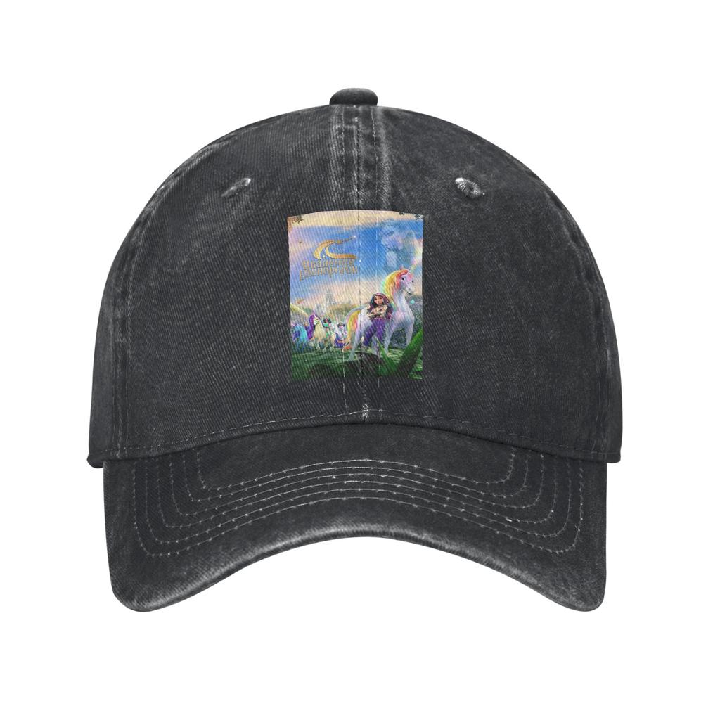 Unicorn Academy Denim Fabric Cap Casual Baseball Caps Adjustable Hat Summer Unisex Baseball Hats