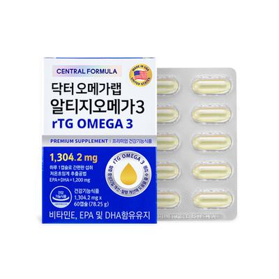 Dr. Omega Lab Rtg Omega 3 60 Capsules