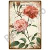 Garden Flower Rules Metal Sign Vintage Metal Plaque Plates Decor For Pub Bar Home Wall Decor Art Tin Signs Flower Poster Gift