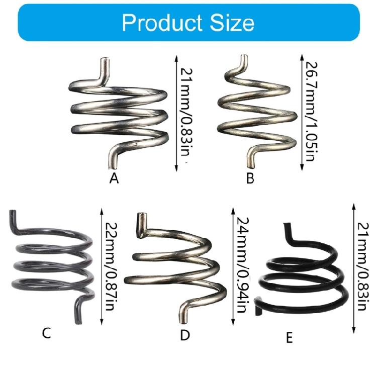 Steel Braking Return Spring Clip Mountain Bike Mechanical Disc Brakes Spring Replacement Braking Return Spring
