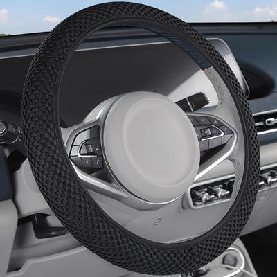 Capa para Volante de Carro Adequada para Interiores de Carro Confortável Respirável, Antiderrapante, Inodora e Fácil de Transportar Interior Automotivo
