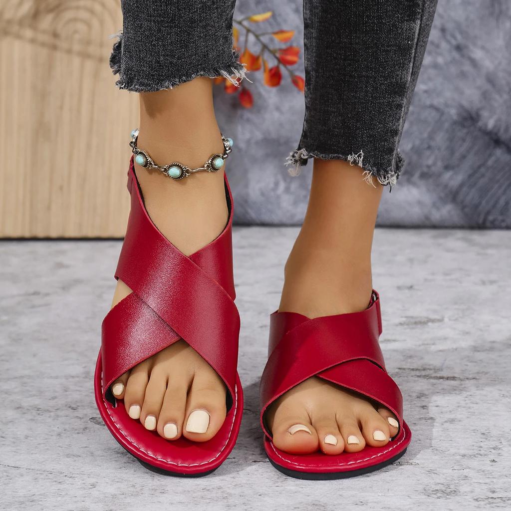 Fashion Women Sandals 2025 NewParty Walking Shoes Comfortable Wedge Shoes Woman Fashion Lightweight Outdoor Sandals Sandalias De Mujer