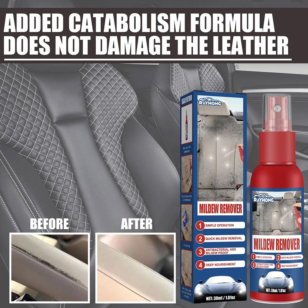 30ML Car Interior Cleaner Car Mold Remover Car Upholstery Mats Foot Headliner Mold Cleaning Spray Seats And Maintenance Rem Z8Q4