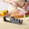 PAUDIN Manual Knife Sharpener, 3-Level Operation, No Whetstone Required, Compatible with Knives, Scissors, and Other Knives, Convenient for Restoring