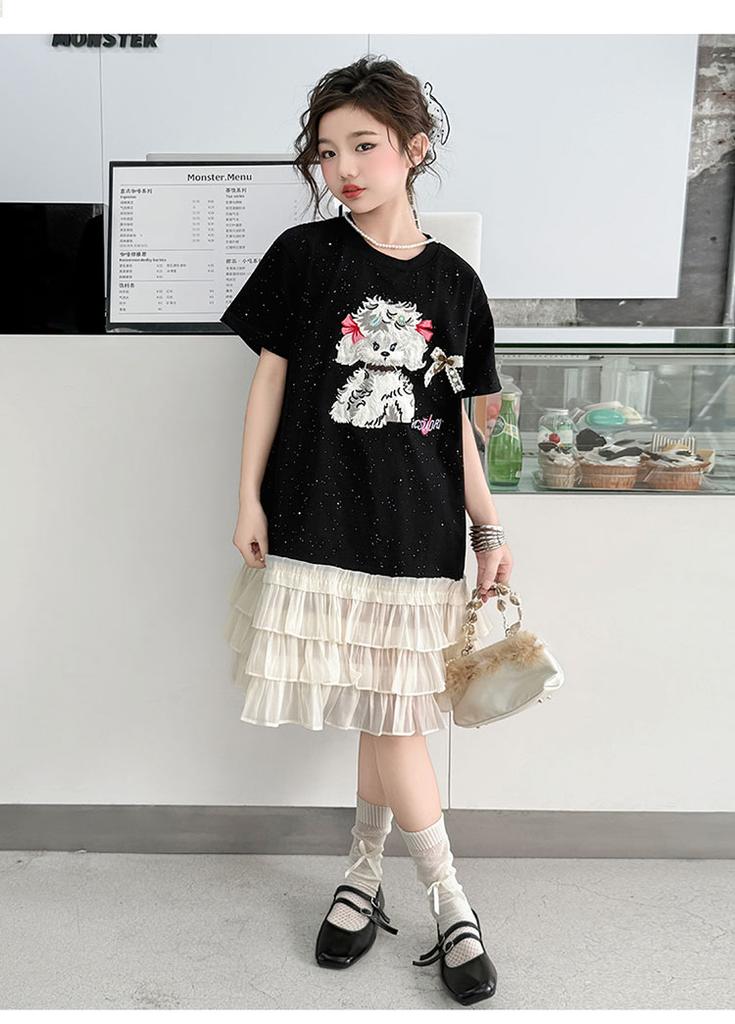 Girls' summer dress 2026 new item, big girls' summer dress, high-end dress, children's summer explosion street princess dress